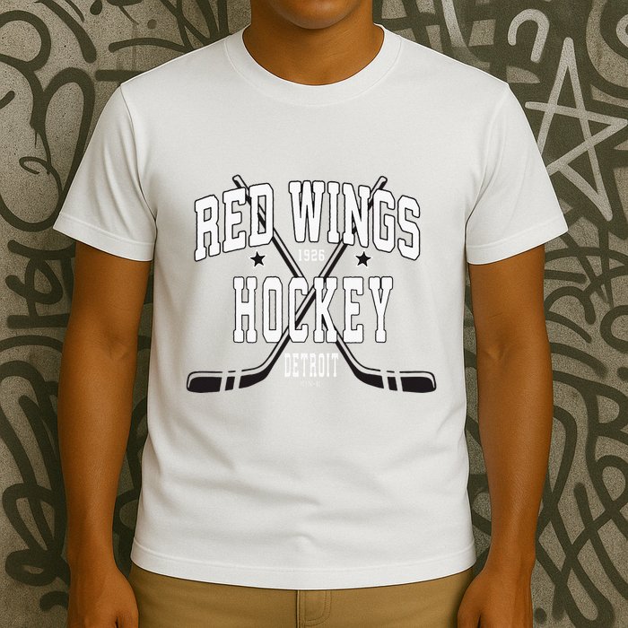 D.E.T.R.O.I.T Red Wings Stars Red T-Shirt