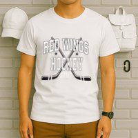 D.E.T.R.O.I.T Red Wings Stars Red T-Shirt