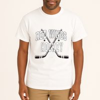 D.E.T.R.O.I.T Red Wings Stars Red Tall T-Shirt