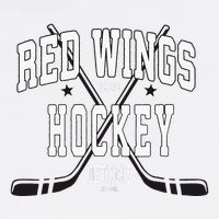 D.E.T.R.O.I.T Red Wings Stars Red Bucket Hat
