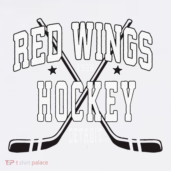 D.E.T.R.O.I.T Red Wings Stars Red Bucket Hat