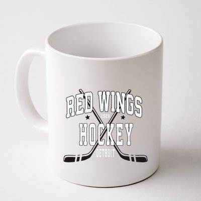 D.E.T.R.O.I.T Red Wings Stars Red Mug