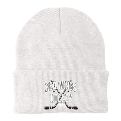D.E.T.R.O.I.T Red Wings Stars Red Beanie