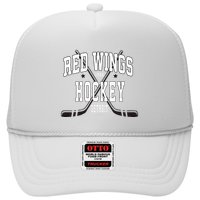 D.E.T.R.O.I.T Red Wings Stars Red Trucker Hat