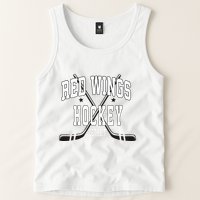 D.E.T.R.O.I.T Red Wings Stars Red Tank Top