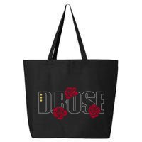 D. Rose With Three Yellow Stars 25L Jumbo Tote
