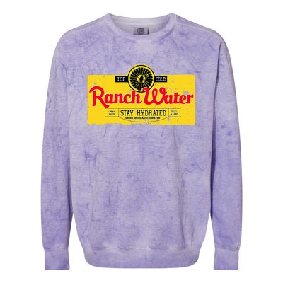 Drink Ranch Water Proud Southern Pride Thing Vintage Graphic Colorblast Crewneck Sweatshirt