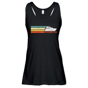 Distressed Retro Yacht Rock Ladies Essential Flowy Tank