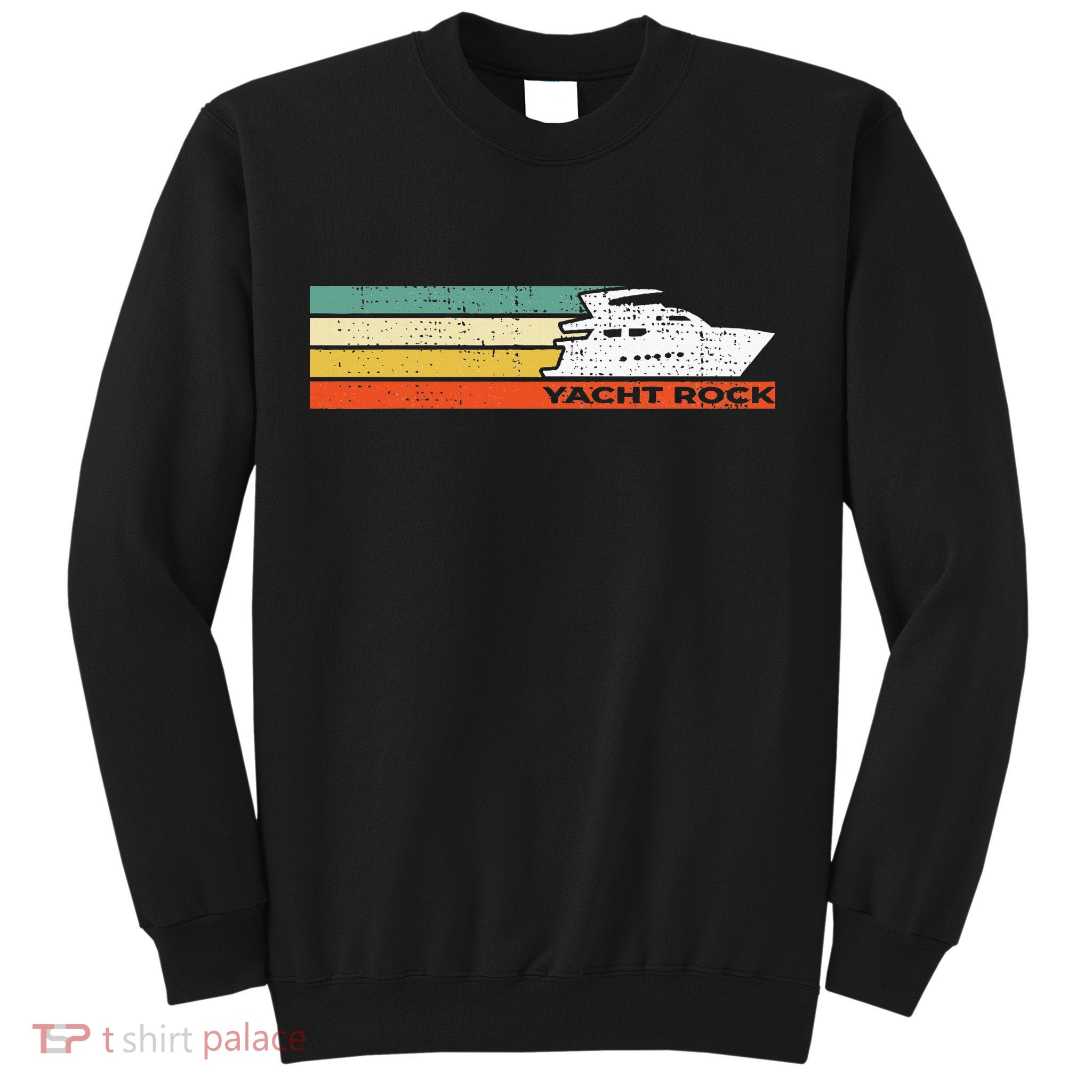 Distressed Retro Yacht Rock Sweatshirt