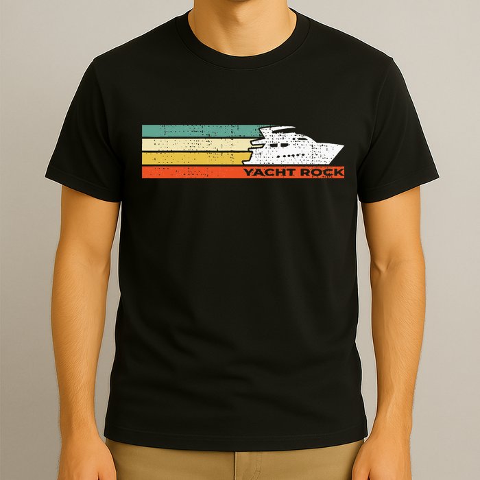 Distressed Retro Yacht Rock T-Shirt