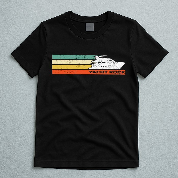 Distressed Retro Yacht Rock T-Shirt
