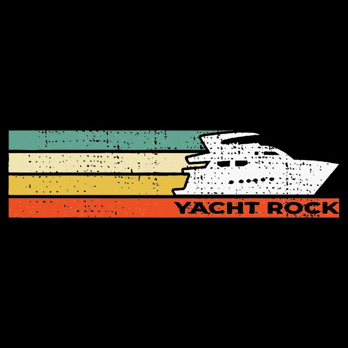 Distressed Retro Yacht Rock T-Shirt