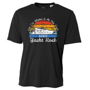 Distressed Retro Yacht Rock Cooling Performance Crew T-Shirt