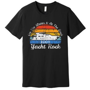 Distressed Retro Yacht Rock Premium T-Shirt