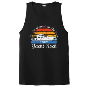 Distressed Retro Yacht Rock PosiCharge Competitor Tank