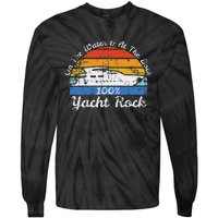 Distressed Retro Yacht Rock Tie-Dye Long Sleeve Shirt