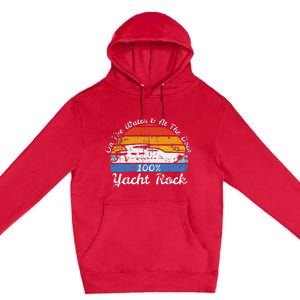 Distressed Retro Yacht Rock Premium Pullover Hoodie