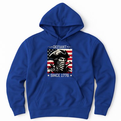 Defiant Since 1776 Veterans Day 4th Of July Usa Hoodie