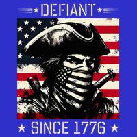 Defiant Since 1776 Veterans Day 4th Of July Usa Zip Tote Bag