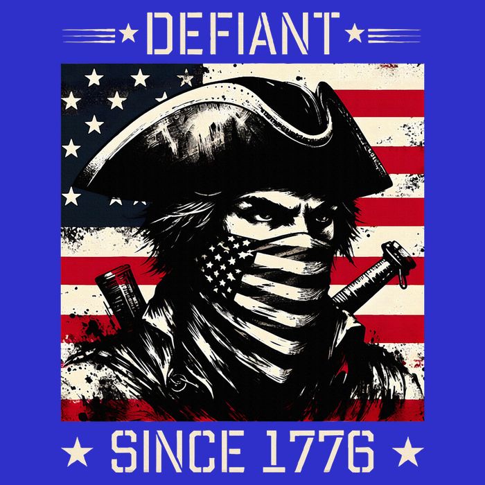 Defiant Since 1776 Veterans Day 4th Of July Usa Zip Tote Bag