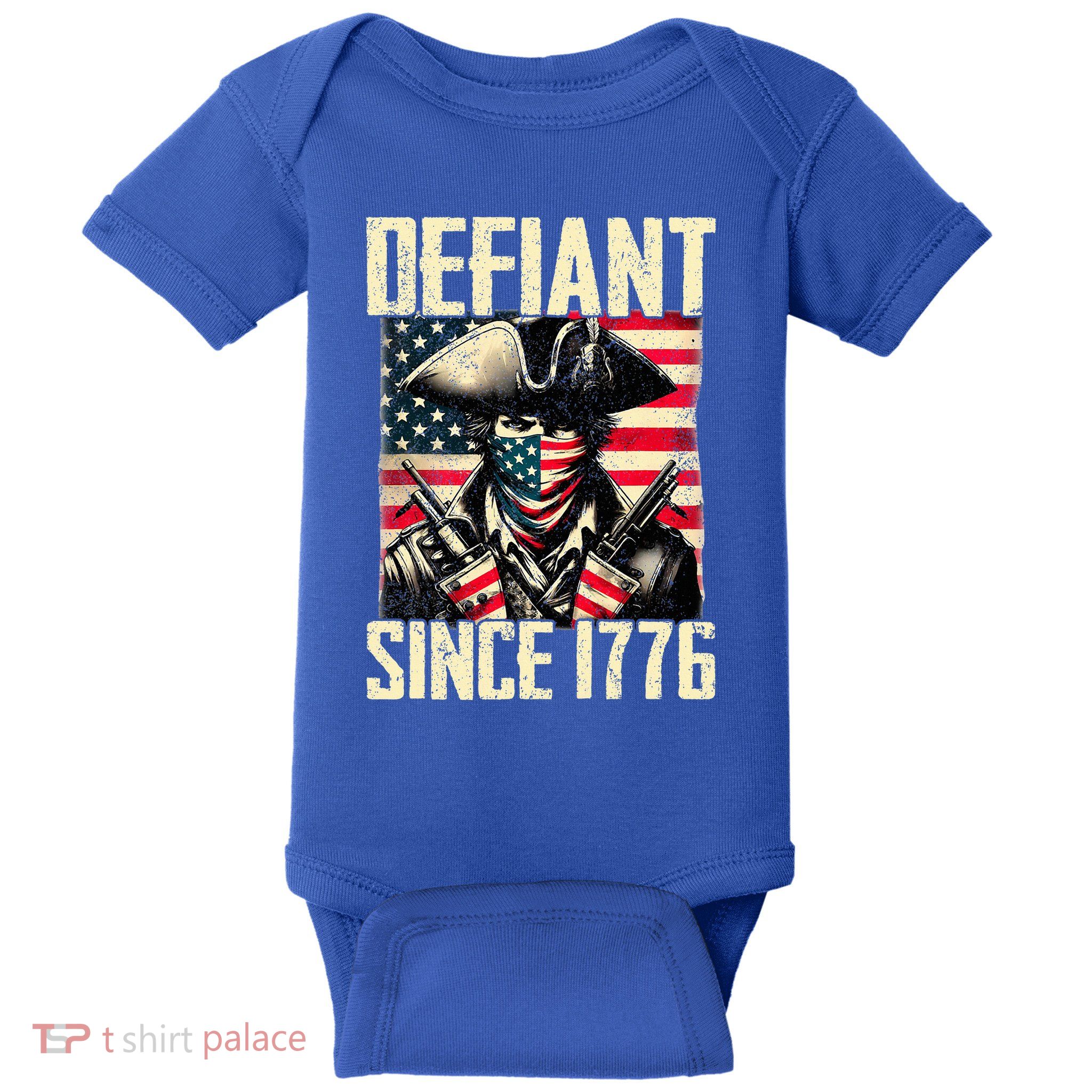 Defiant Since 1776 Baby Bodysuit