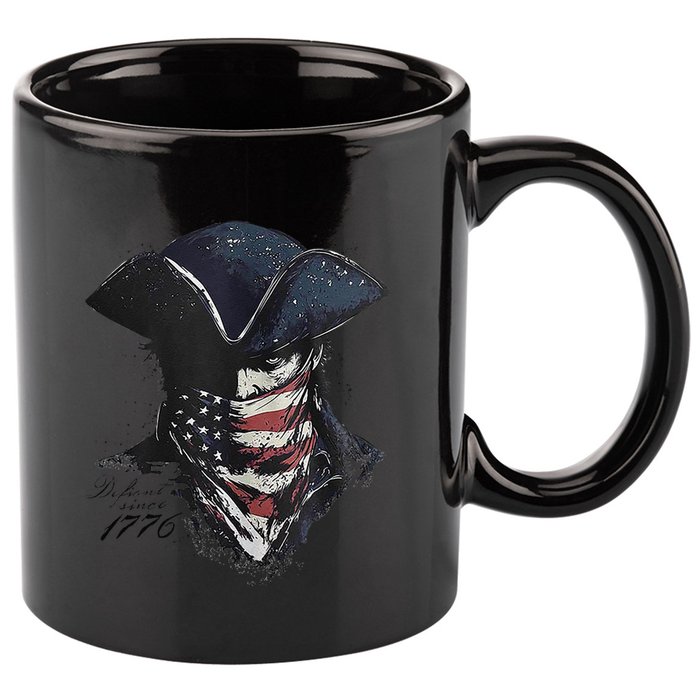 Defiant Since 1776 Gift 11oz C Handle Ceramic Mug