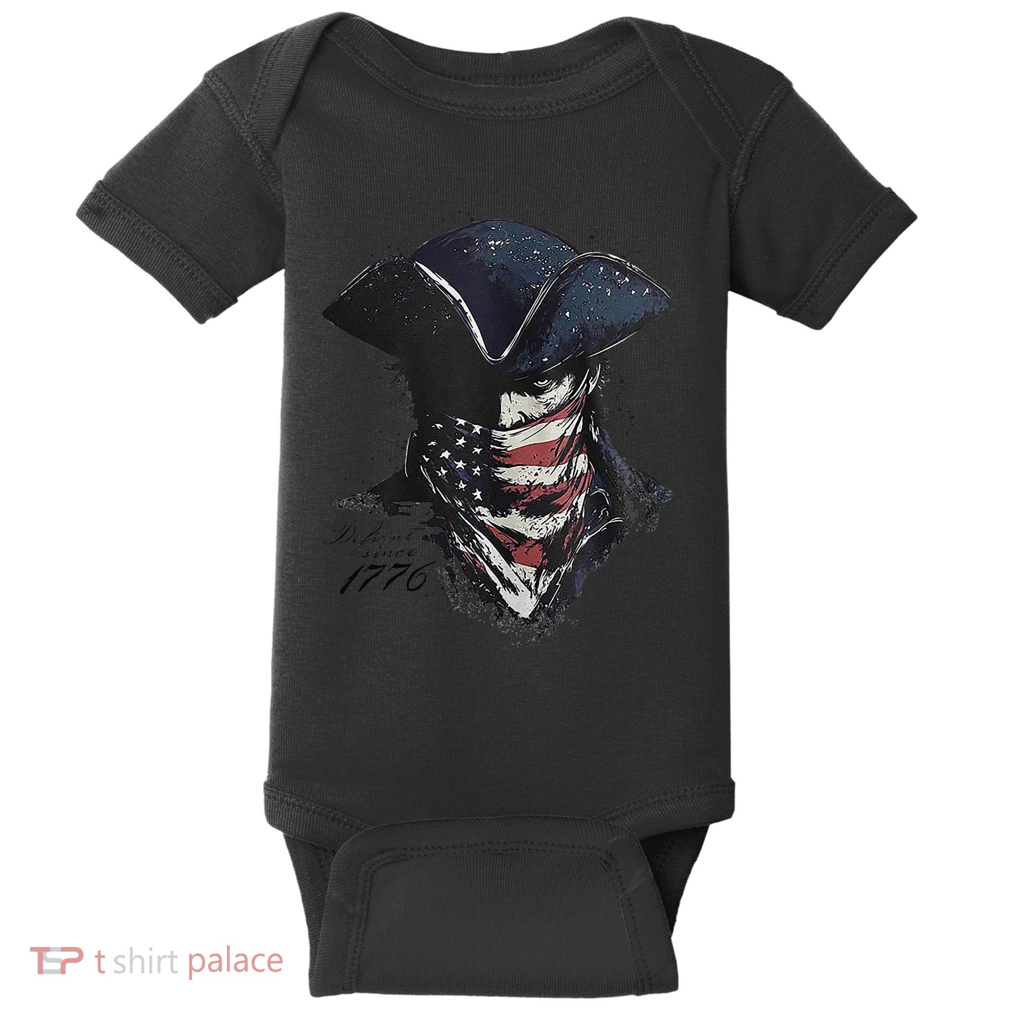 Defiant Since 1776 Gift Baby Bodysuit