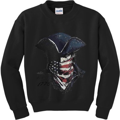 Defiant Since 1776 Gift Kids Sweatshirt