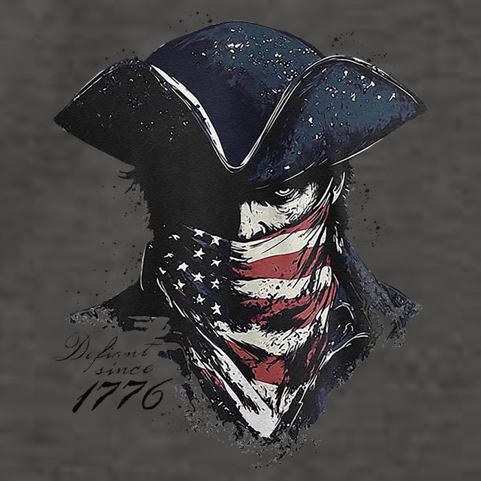 Defiant Since 1776 Gift Vector Backpack