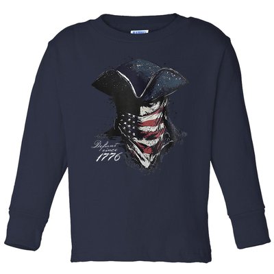 Defiant Since 1776 Toddler Long Sleeve Shirt