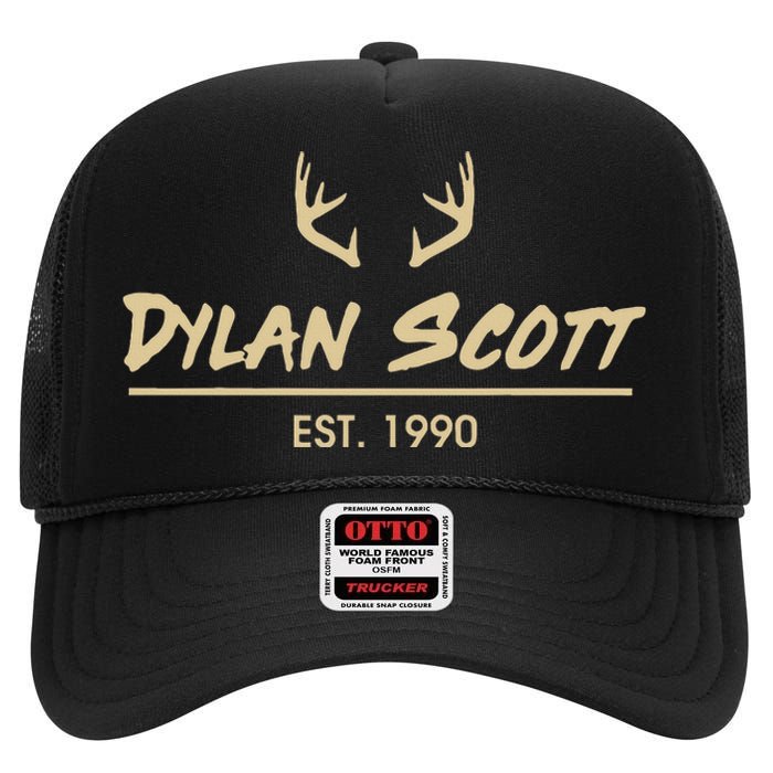 Dylan Scott 1990 High Crown Mesh Back Trucker Hat