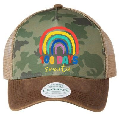 Days Smarter 100th Day 100 Days Smarter  Legacy Tie Dye Trucker Hat