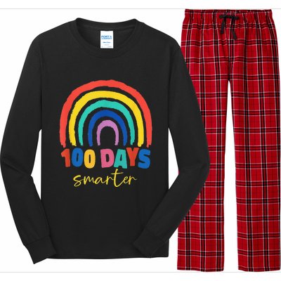 Days Smarter 100th Day 100 Days Smarter  Long Sleeve Pajama Set