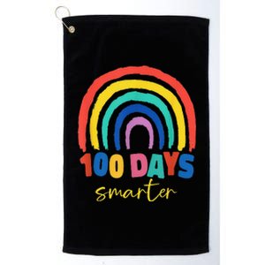 Days Smarter 100th Day 100 Days Smarter  Platinum Collection Golf Towel