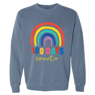 Days Smarter 100th Day 100 Days Smarter  Garment-Dyed Sweatshirt