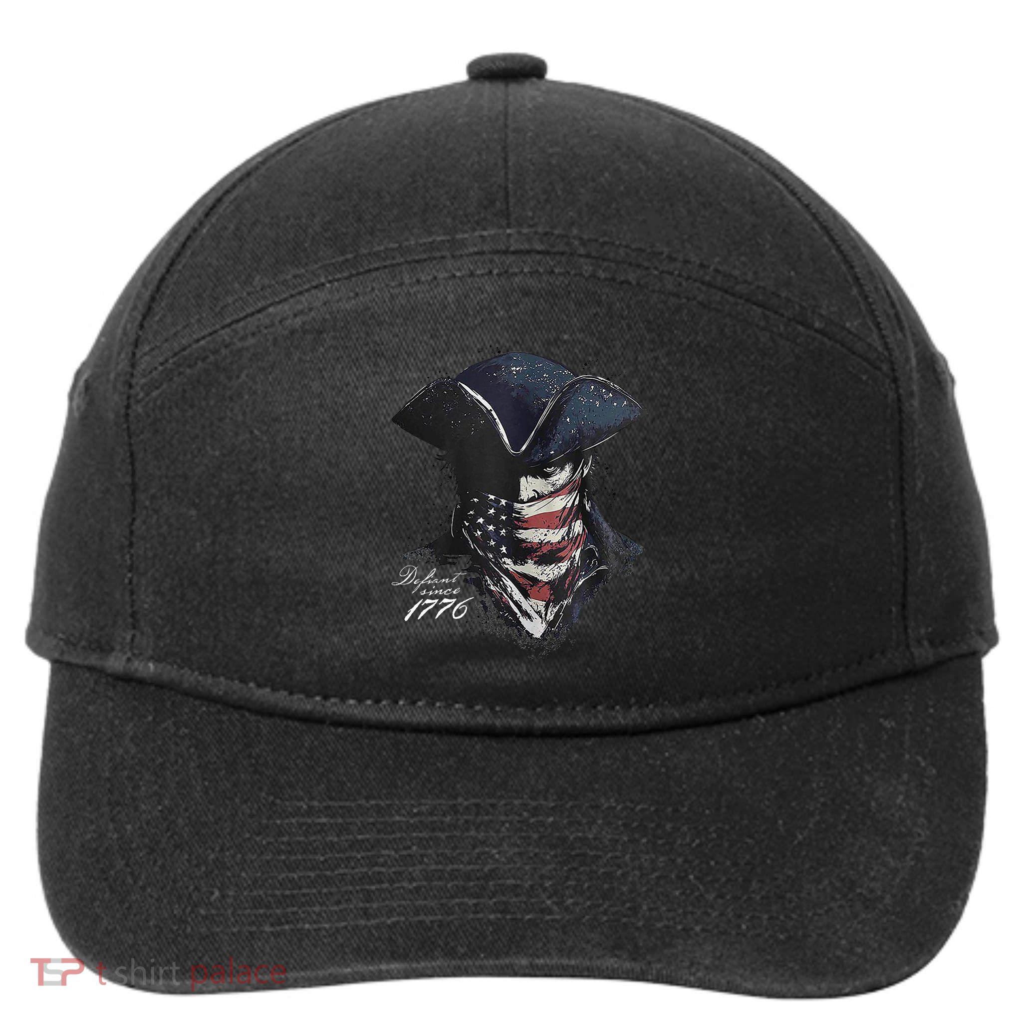 Defiant Since 1776 7-Panel Snapback Hat
