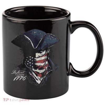 Defiant Since 1776 11oz C Handle Ceramic Mug