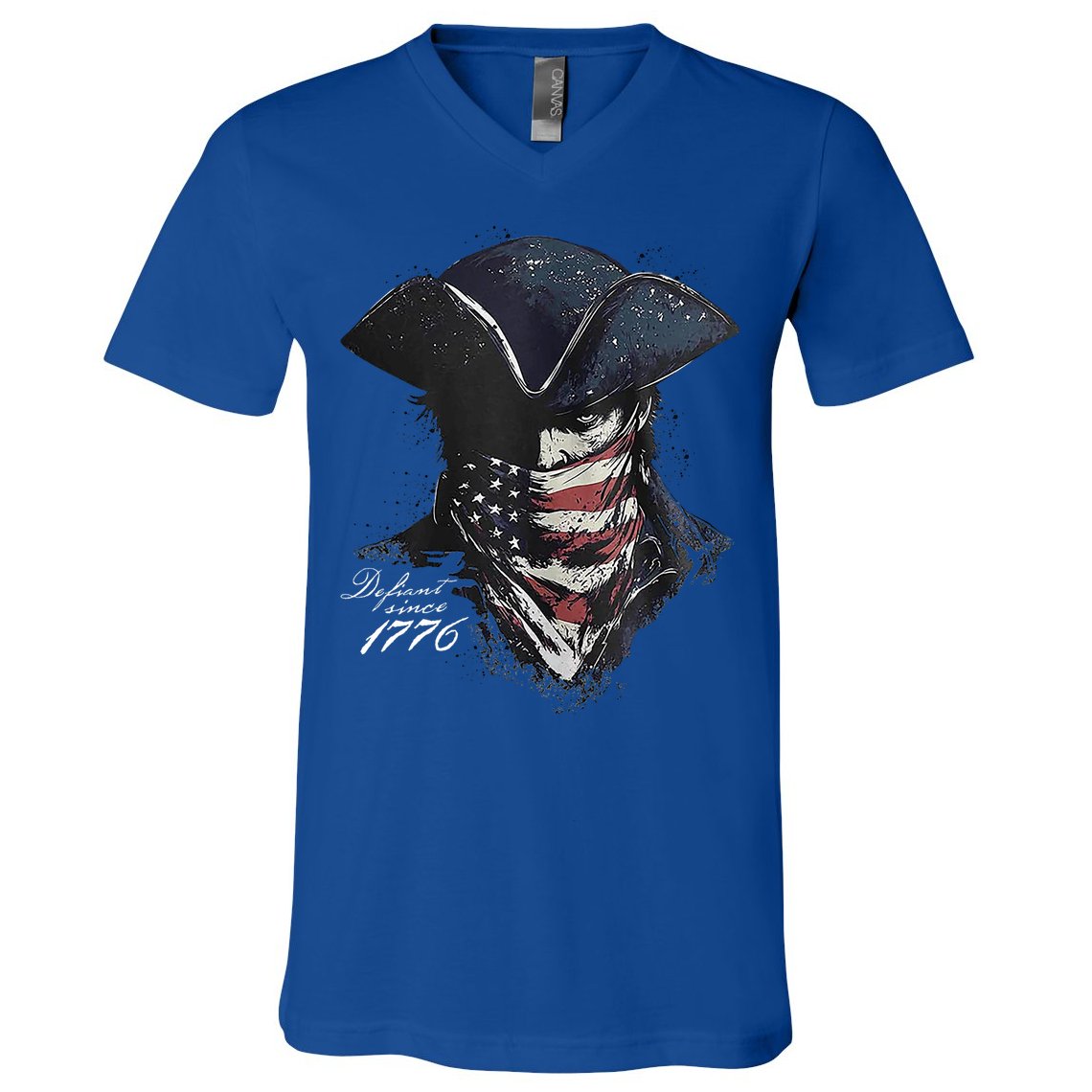 Defiant Since 1776 V-Neck T-Shirt