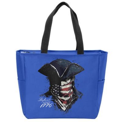 Defiant Since 1776 Zip Tote Bag