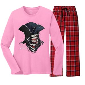 Defiant Since 1776 Women's Long Sleeve Flannel Pajama Set 