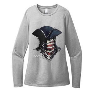 Defiant Since 1776 Womens CVC Long Sleeve Shirt