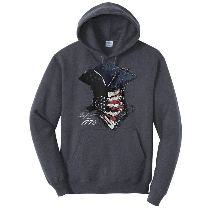 Defiant Since 1776 Tall Hoodie