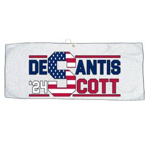 Desantis Scott 2024 Election USA Large Microfiber Waffle Golf Towel