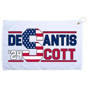 Desantis Scott 2024 Election USA Grommeted Golf Towel