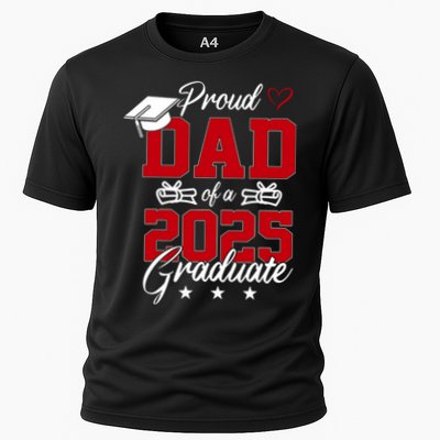Dad Senior 2025 Proud Dad Of A Class Of 2025 Graduate Performance Shirt