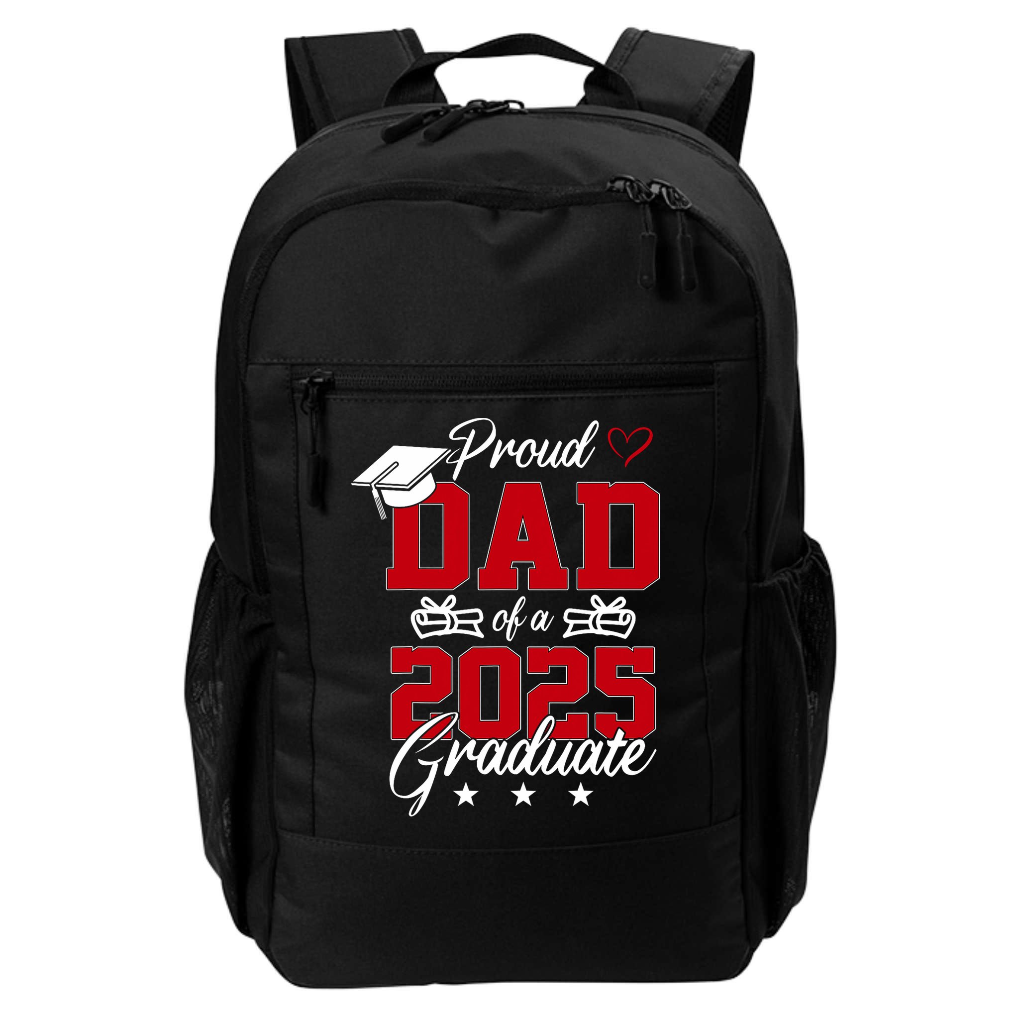 Dad Senior 2025 Proud Dad Of A Class Of 2025 Graduate Backpack