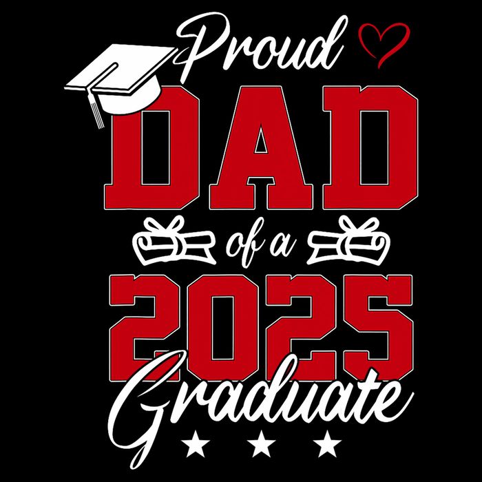 Dad Senior 2025 Proud Dad Of A Class Of 2025 Graduate 16 in Basic Backpack