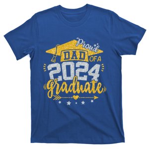 Dad Senior 2024 Proud Dad Of A Class Of 2024 Graduate Father Gift T-Shirt