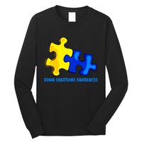 Down Syndrome 21 March Puzzle Down Syndrome Awareness Day Long Sleeve Shirt