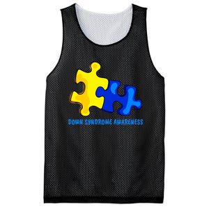 Down Syndrome 21 March Puzzle Down Syndrome Awareness Day Mesh Reversible Basketball Jersey Tank